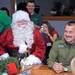 Santa Receives Mission Briefing From NORAD