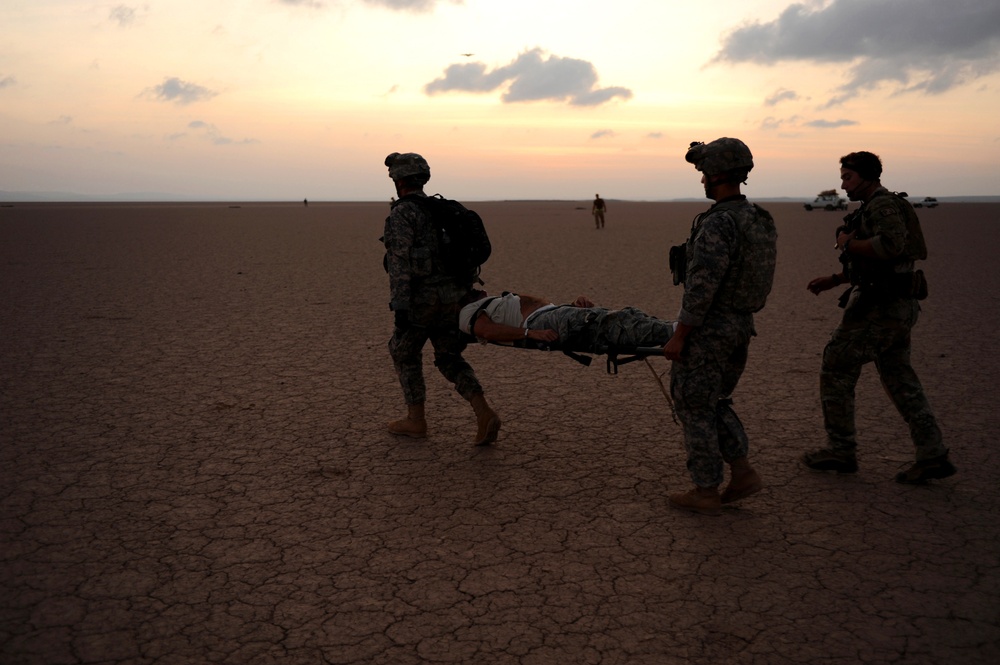 Mass Casualty Exercise in the Horn of Africa