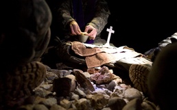 A Gift to the Soldiers- Chaplain Brings Mass to the Frontlines