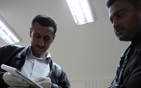 Crime scene processing