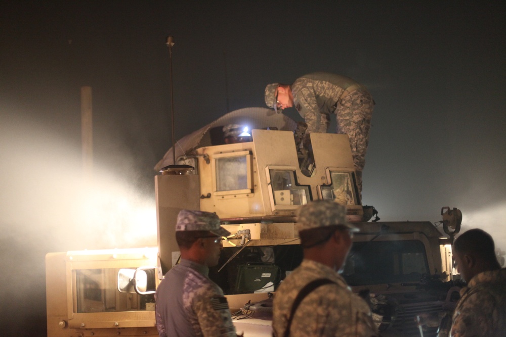 Convoy logistics patrol