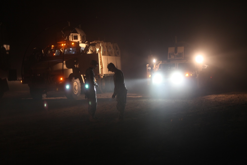 Convoy logistics patrol