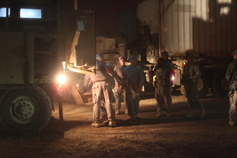 Convoy logistics patrol