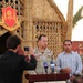 Admiral Mullen press conference at a mudhif