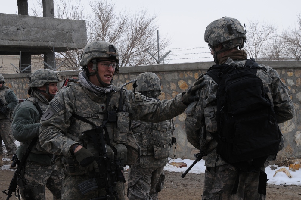 Qara Bagh patrol visit Qara Bagh patrol visit