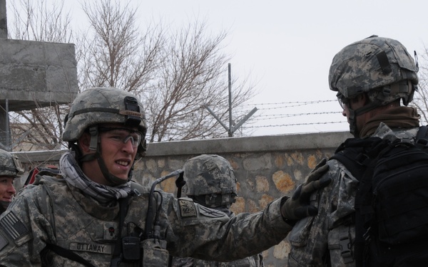 Qara Bagh patrol visit