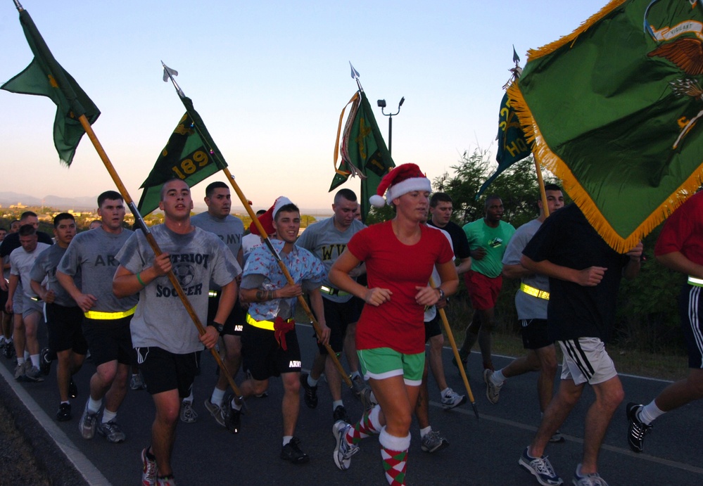 525th MP Battalion Holiday Run