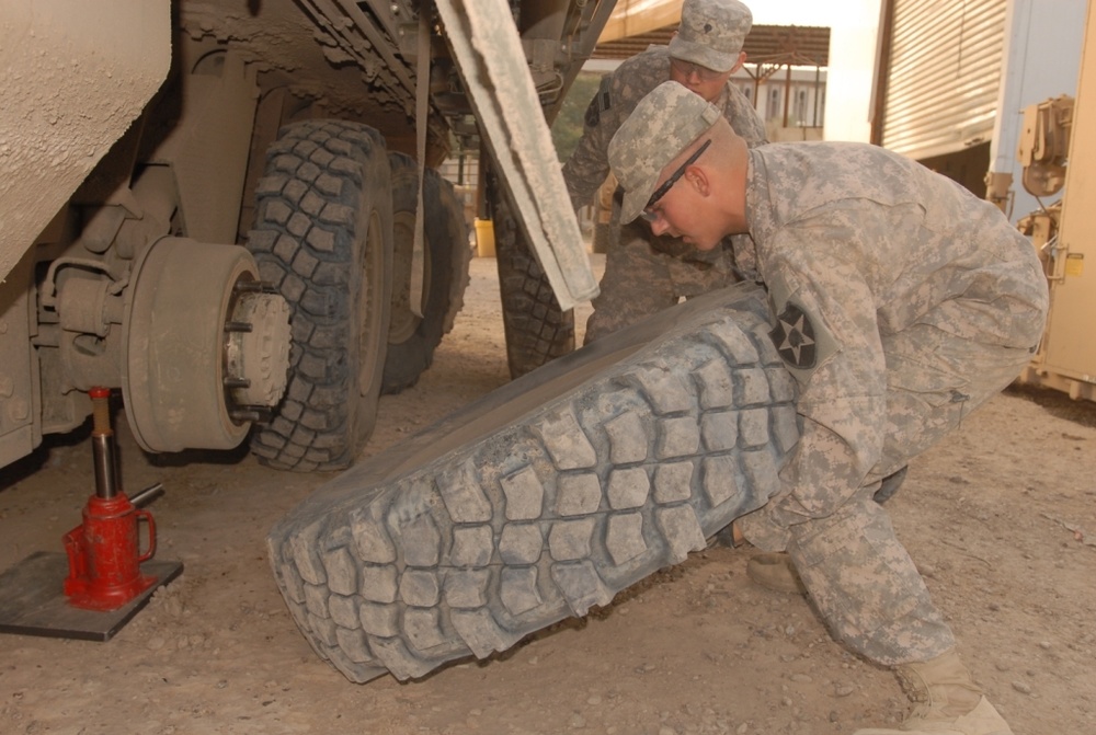 No ordinary tire change