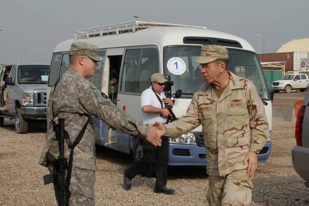 Chairman Joint Chiefs of Staff visits Contingency Operating Base Basra