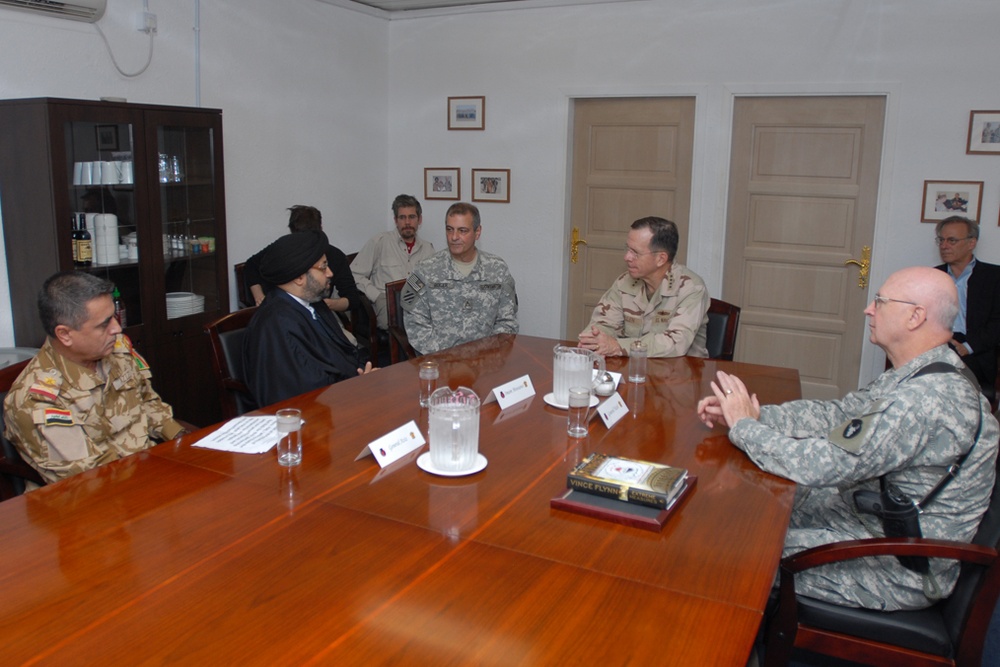 Chairman Joint Chiefs of Staff visits Contingency Operating Base Basra