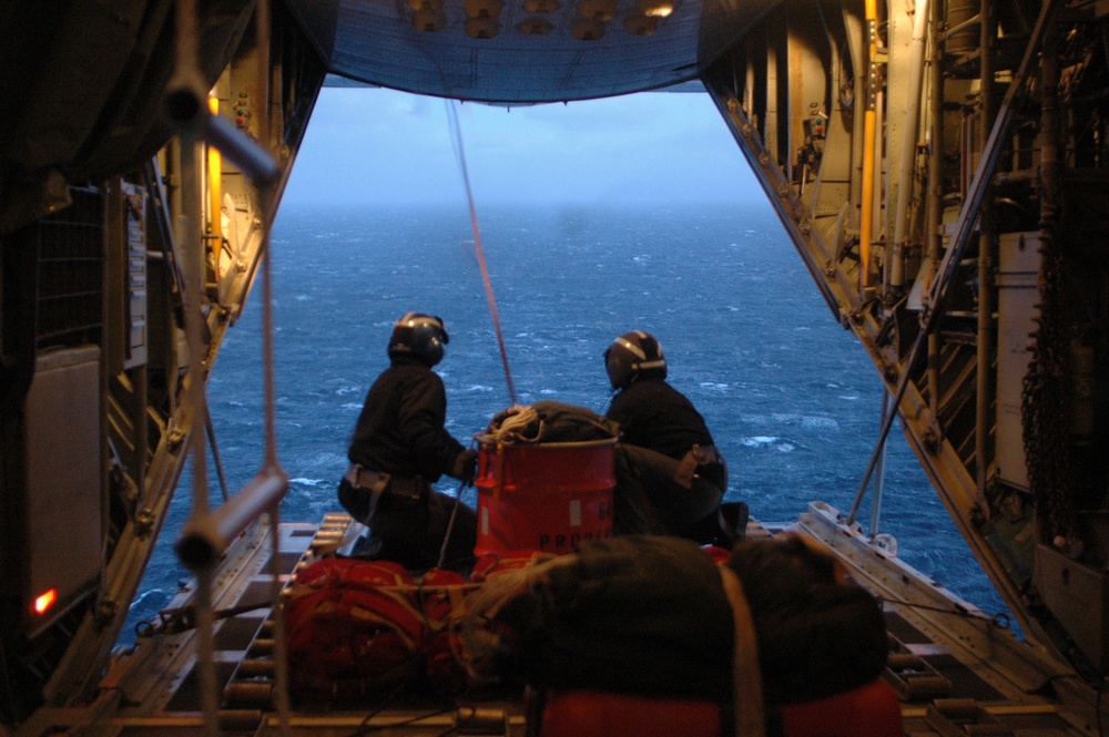 Coast Guard Overflight of APJ Suryavir