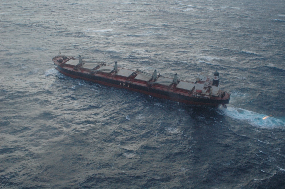 Coast Guard Overflight of APJ Suryavir