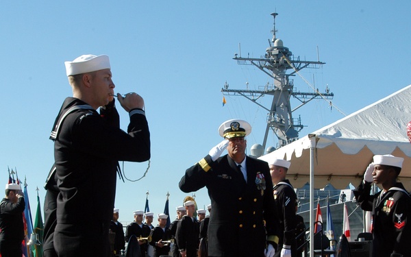 Change of command ceremony