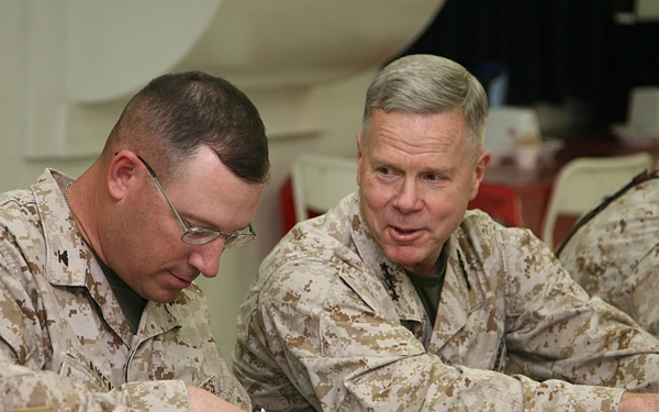 Assistant Commandant of the Marine Corps Visits Al Asad