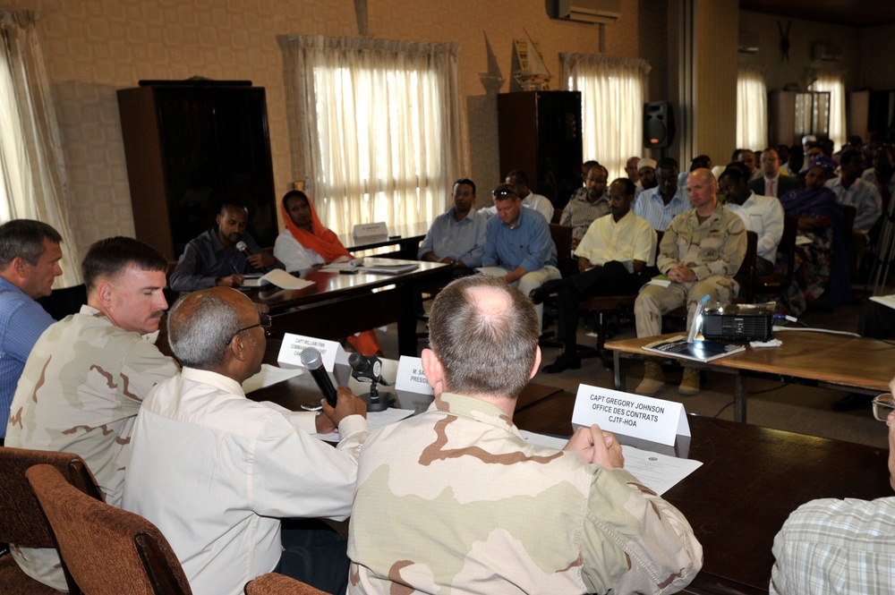 CJTF-HOA builds Djibouti business relations on Vendor Day