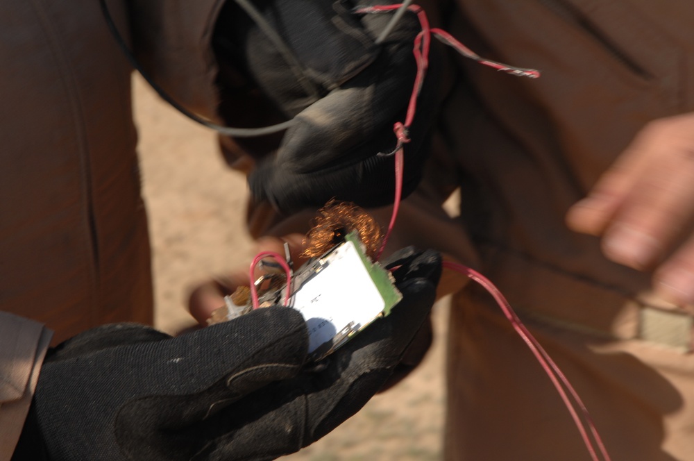 Explosive Ordnance Disposal Training