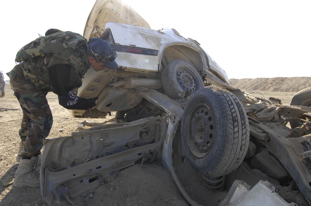 Explosive Ordnance Disposal Training