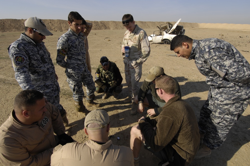 Explosive Ordnance Disposal Training