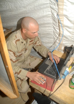 NMCB 74 Cost Control Office at Work