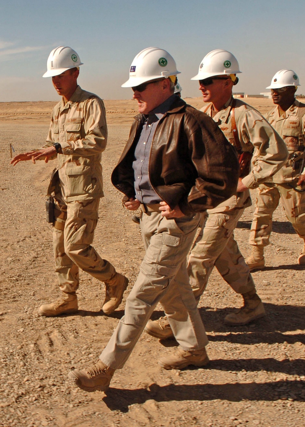 Secretary of the Navy Ray Mabus Visits Seabees in Afghanistan