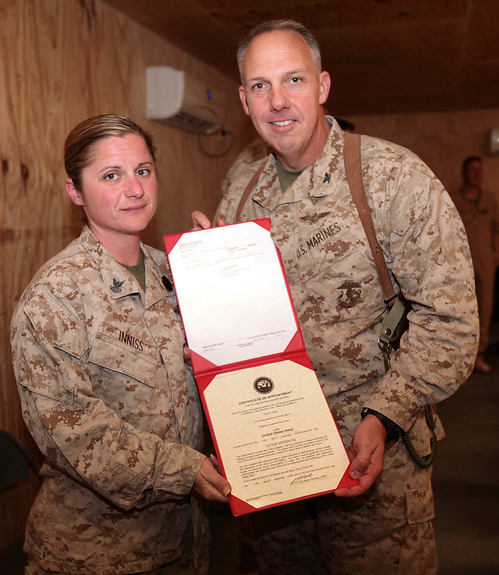 Lyndon, Ill., Sailor Earns Meritorious Promotion