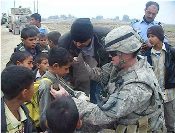 Tis Always the Season to Give a Helping Hand in Iraq