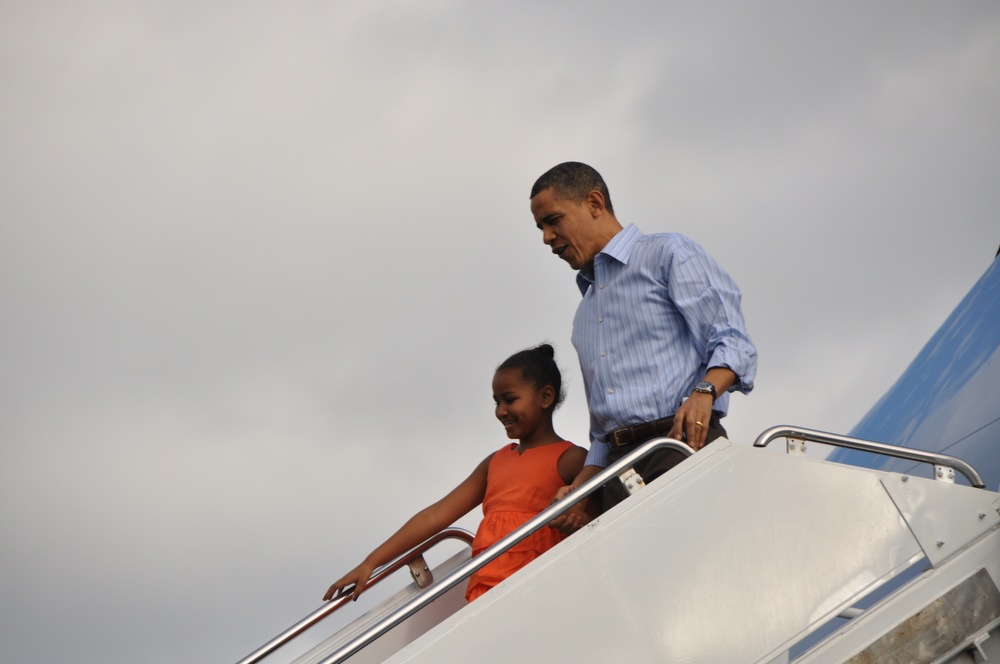 POTUS Christmas Visit Home