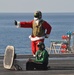 Santa Claus on USS Nimitz
