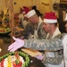 Caldwell visits Camp Alamo and Camp Phoenix on Christmas Day