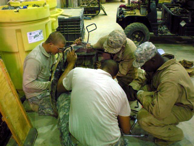 1218th Transportation Company Truck Doctors