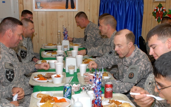 I Corps Commanding General Christmas Visit