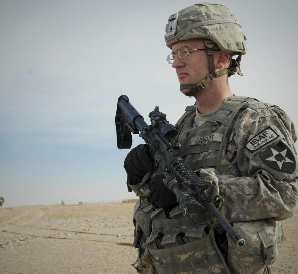 5th SBCT troops patrol Afghan west of FOB Ramrod