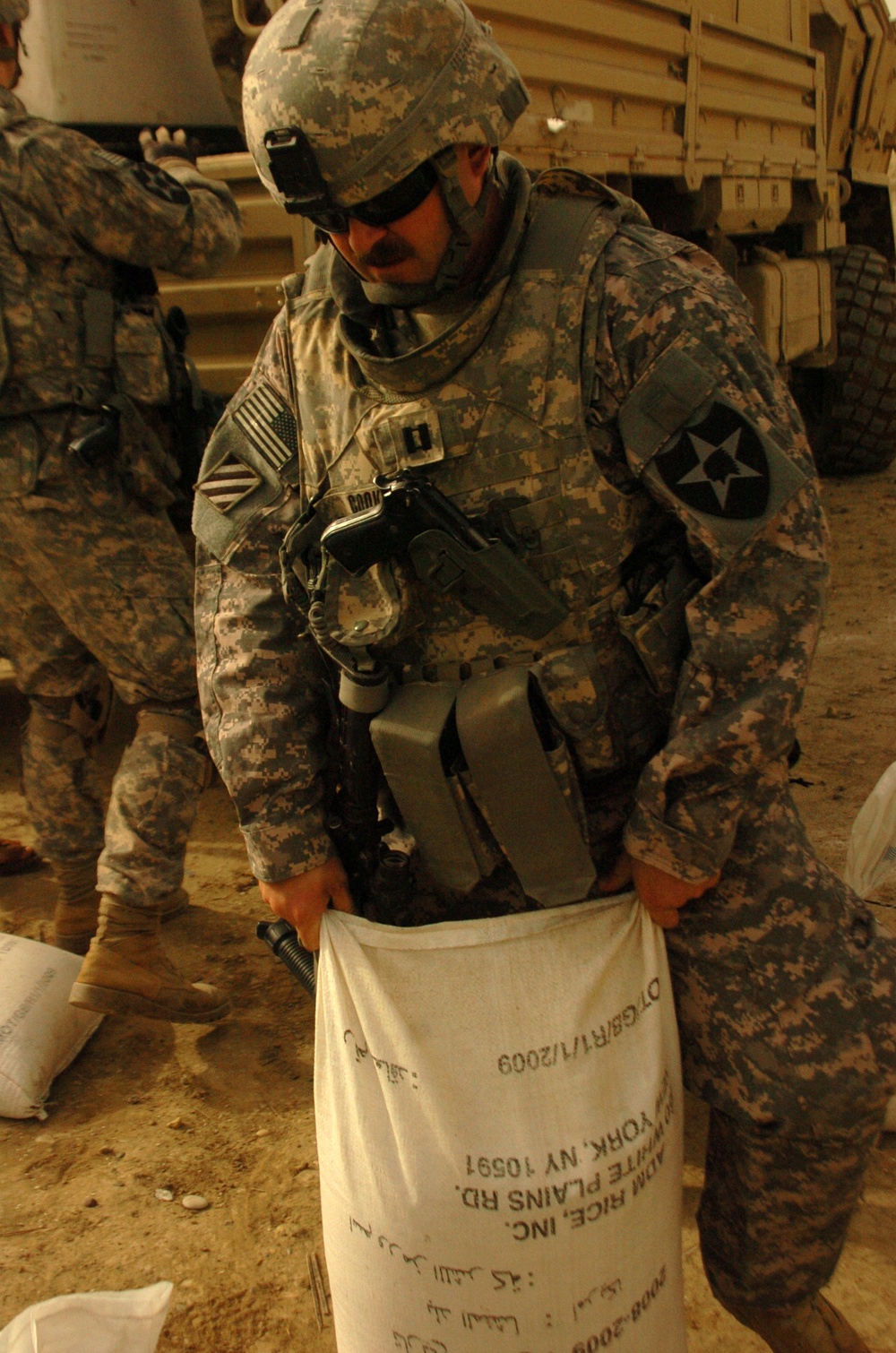 Food and supplies drop