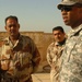 Iraq and Iran border guards