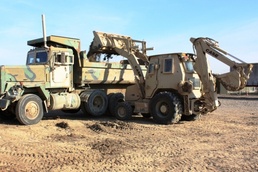 Engineers improve ammo supply point