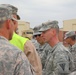 Soldiers Receive Important Visitors, Generally Speaking