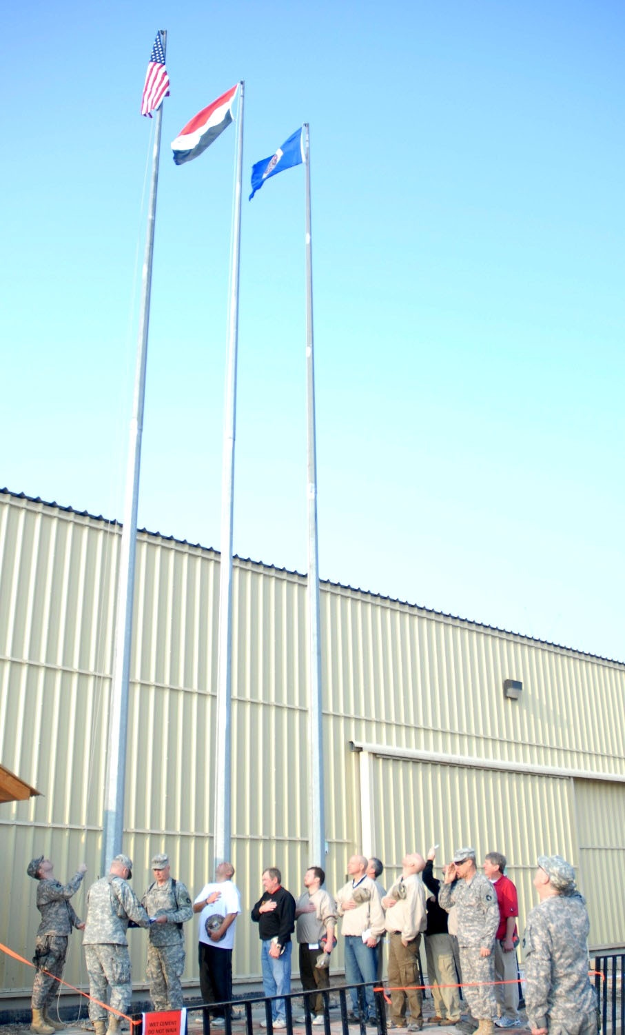 'Fly the Flag' Program Reaches Milestone in Iraq