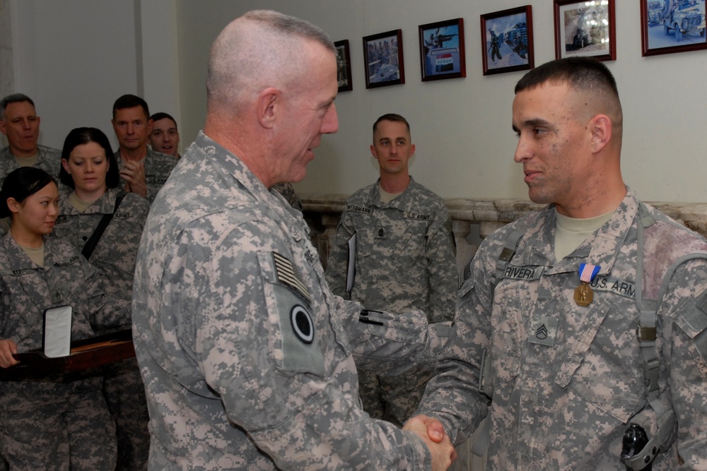 NCO Pays It Forward, Earns Soldier's Medal