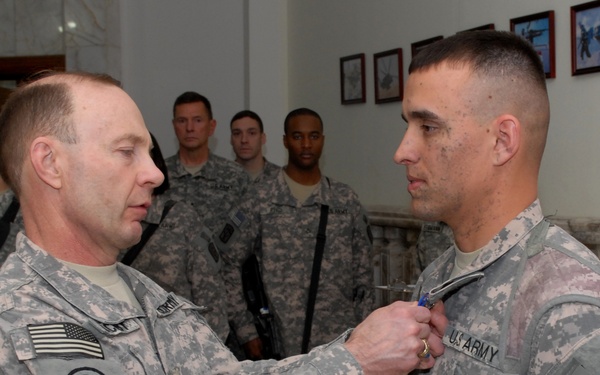 NCO Pays It Forward, Earns Soldier's Medal