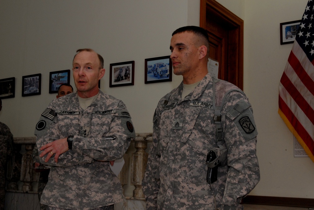 NCO Pays It Forward, Earns Soldier's Medal