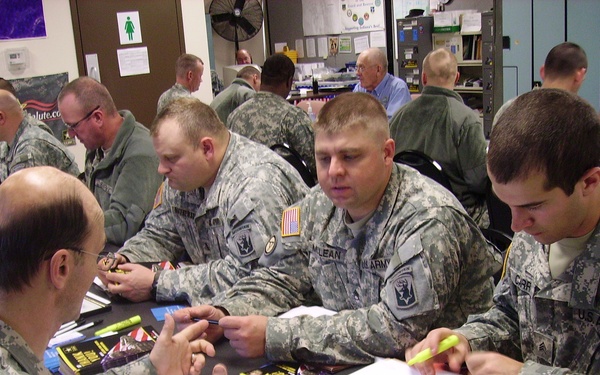 Indiana Guard Reserve helps National Guard Soldiers navigate Camp Atterbury