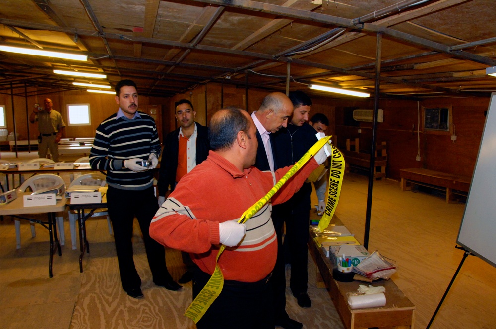 Crime scene investigation application