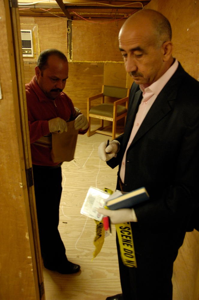 Crime scene investigation application