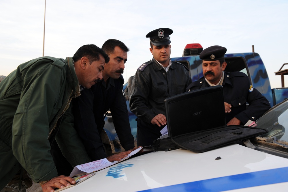 Traffic control checkpoint