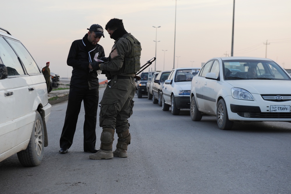 Traffic control checkpoint