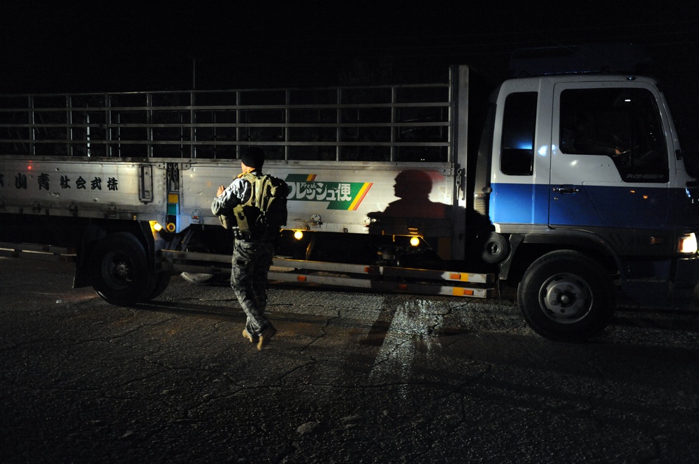 Traffic control checkpoint