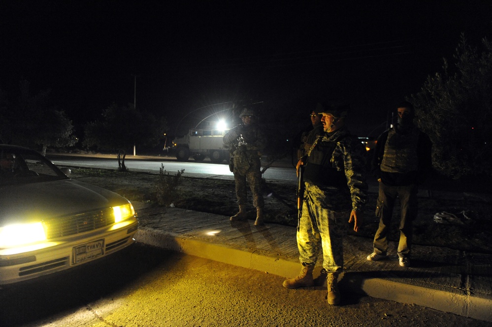 Traffic control checkpoint