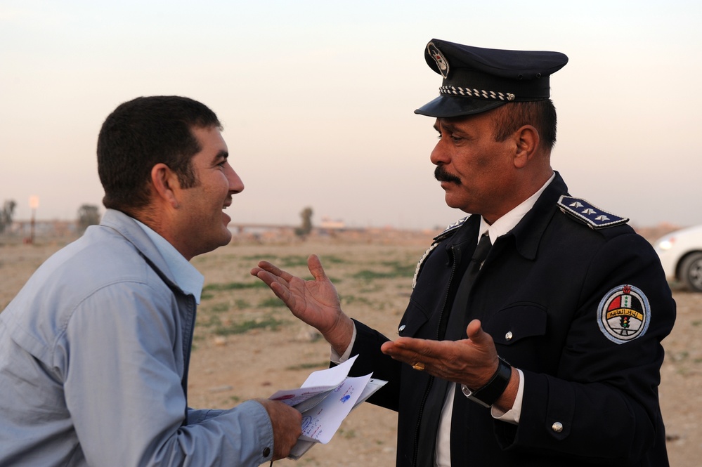 Traffic control checkpoint