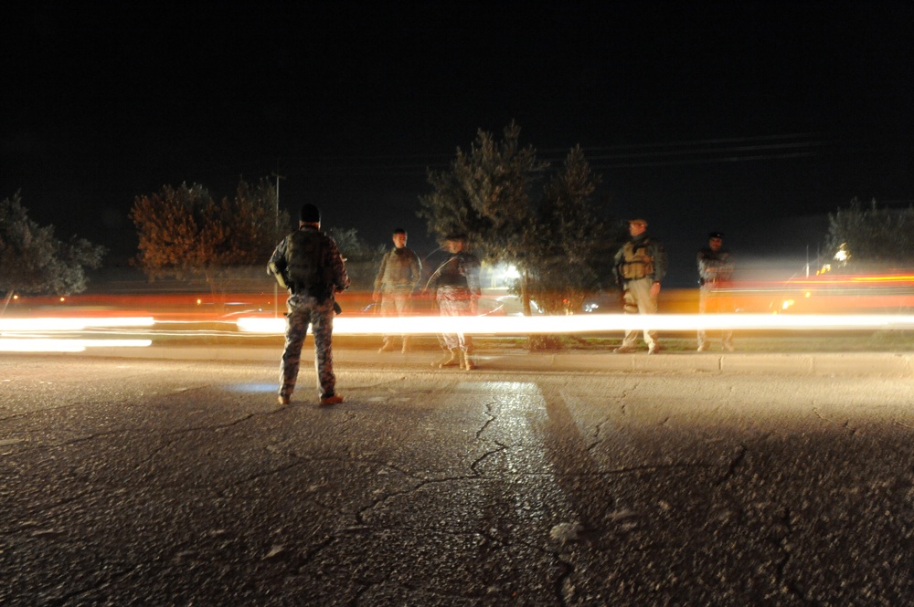 Traffic control checkpoint