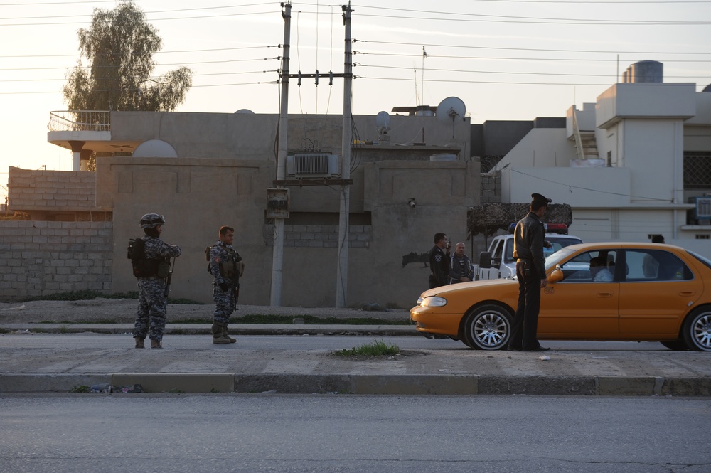 Traffic control checkpoint